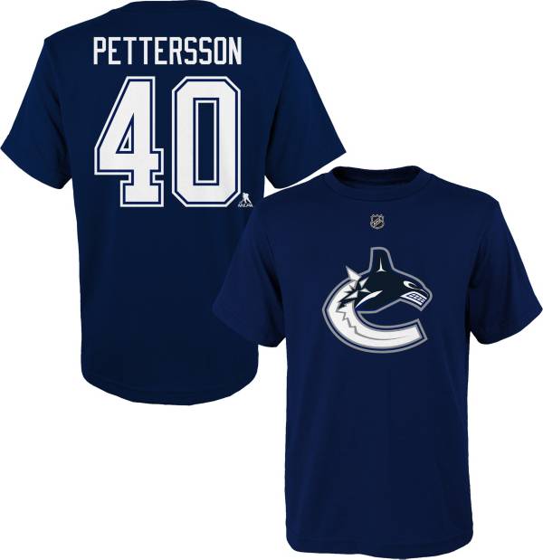 NHL Youth Vancouver Canucks Elias Pettersson #40 Special Edition Navy T-Shirt