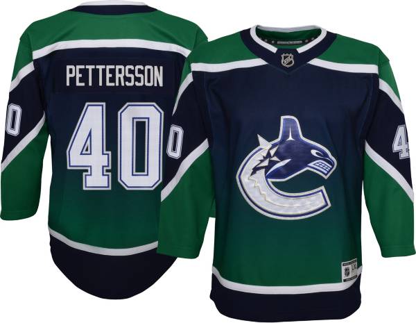 NHL Youth Vancouver Canucks Elias Pettersson #40 Special Edition Premier Blue Jersey