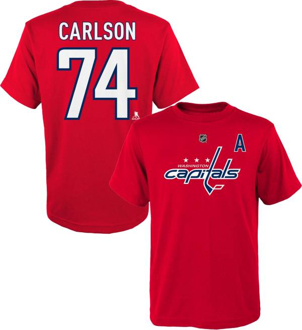 NHL Youth Washington Capitals John Carlson #74 Red Alternate T-Shirt