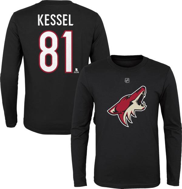 NHL Youth Arizona Coyotes Phil Kessel #81 Long Sleeve T-Shirt