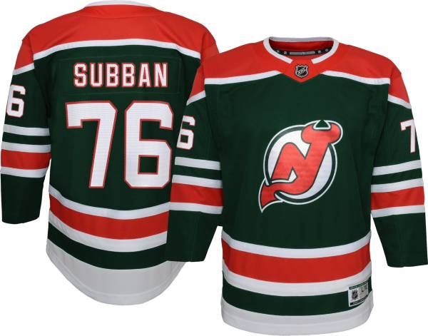 NHL Youth New Jersey Devils P.K. Subban #76 Special Edition Green Jersey