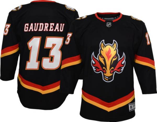 NHL Youth Calgary Flames Johnny Gaudreau #13 Special Edition Premier Black Jersey