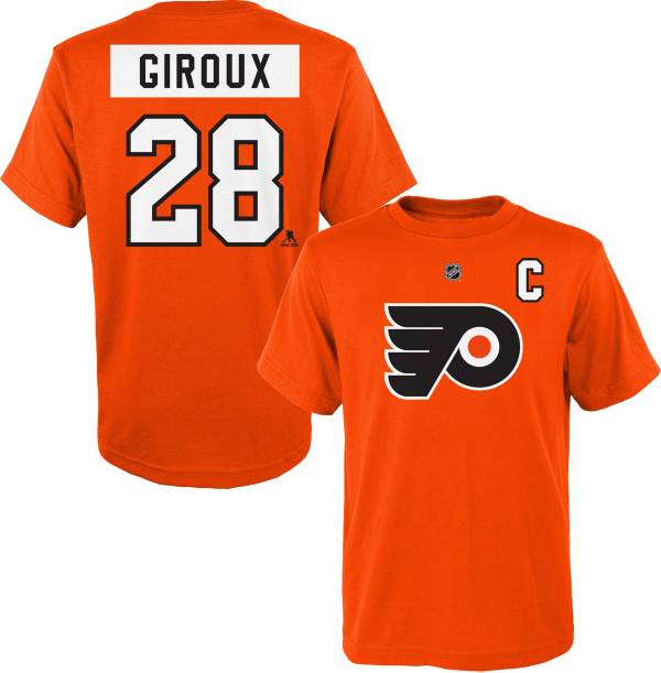 NHL Youth Philadelphia Flyers Claude Giroux #28 Orange T-Shirt