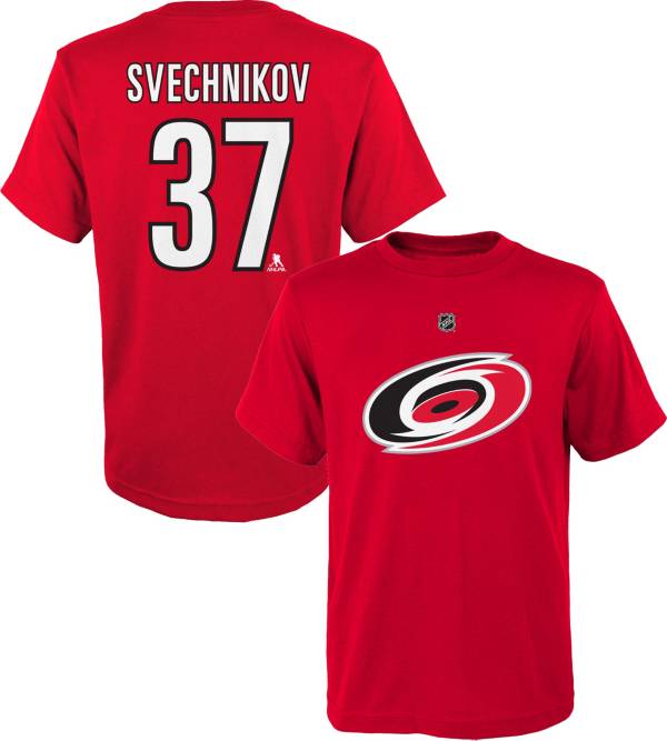 NHL Youth Carolina Hurricanes Andrei Svechnikov #37 Red T-Shirt