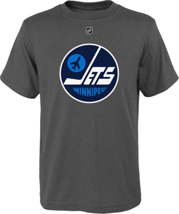 NHL Youth Winnipeg Jets Special Edition Logo Grey T-Shirt