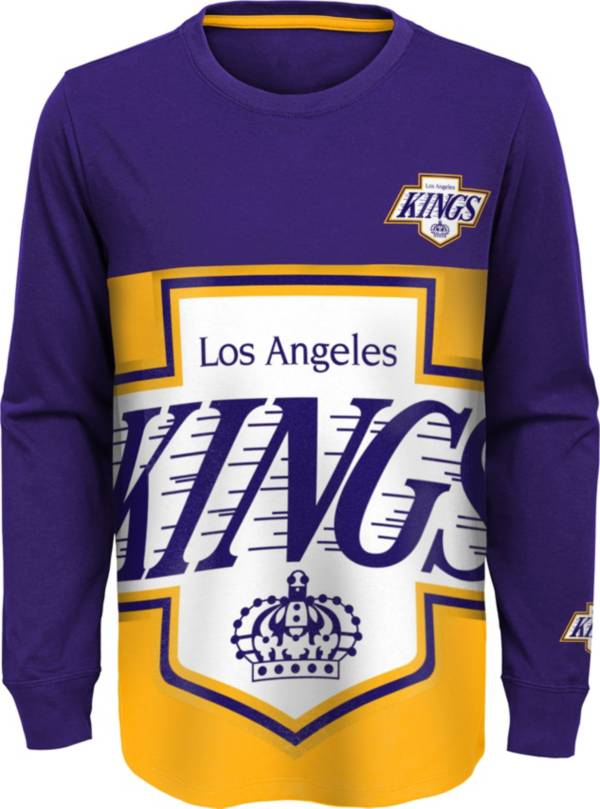 NHL Youth Los Angeles Kings Special Edition Logo Purple Long Sleeve T-Shirt product image
