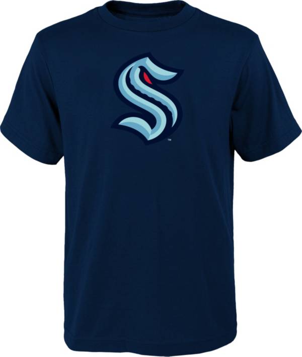 NHL Youth Seattle Kraken Navy T-Shirt