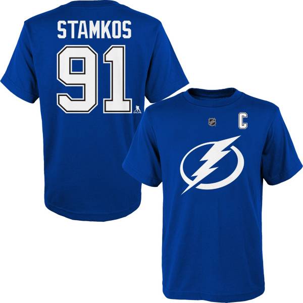 NHL Youth Tampa Bay Lightning Steven Stamkos #91 Blue T-Shirt product image
