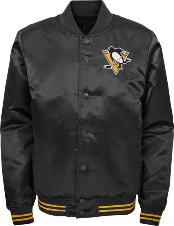 NHL Youth Pittsburgh Penguins Gifted Goal Black Button Down Jacket