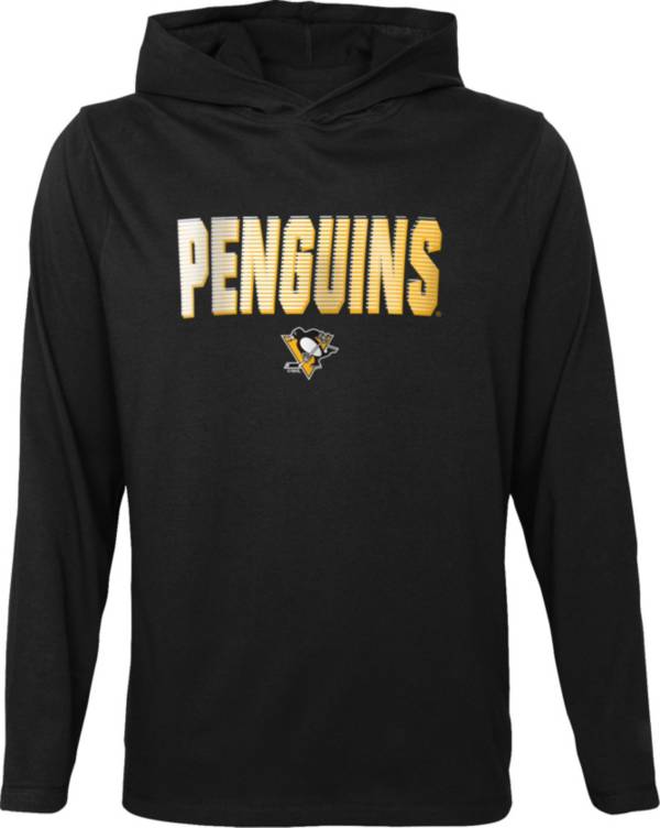 NHL Youth Pittsburgh Penguins Gator Black Pullover Hoodie