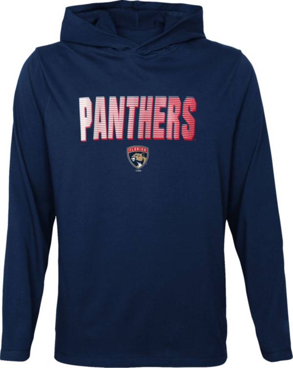 NHL Youth Florida Panthers Gator Navy Pullover Hoodie