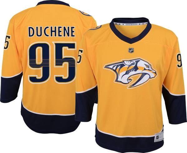 NHL Youth Nashville Predators Matt Duchene #95 Gold Replica Jersey