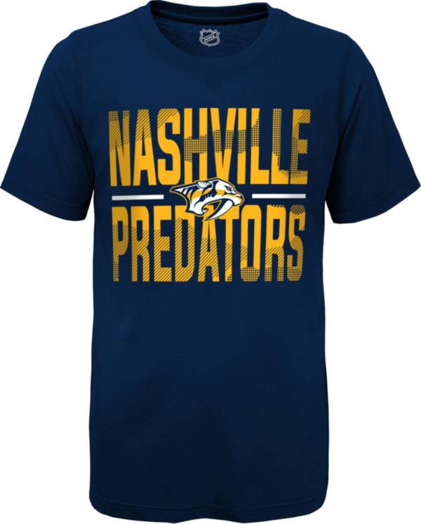 NHL Youth Nashville Predators Hussle Gold T-Shirt