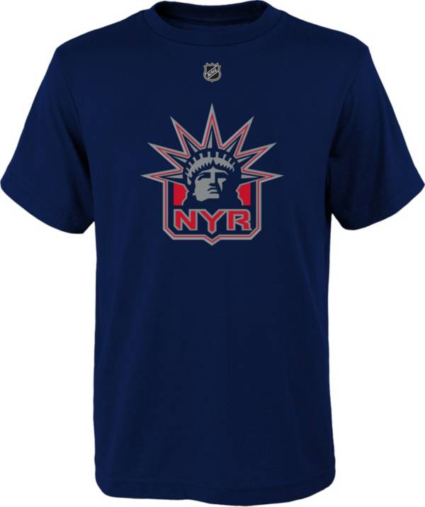 NHL Youth New York Rangers Special Edition Logo Navy T-Shirt