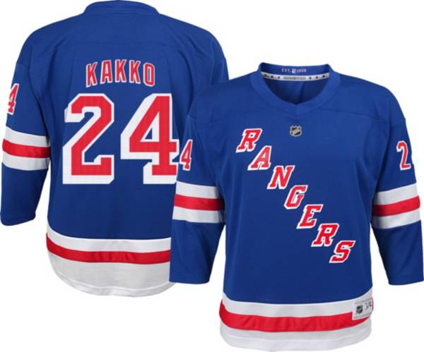 NHL Youth New York Rangers Kaapo Kakko #24 Blue Replica Jersey