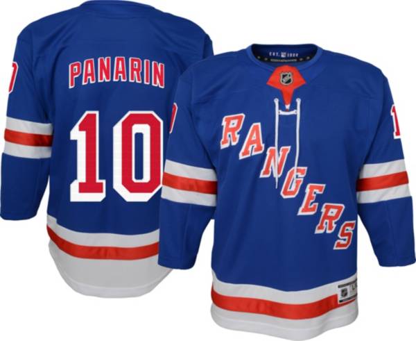NHL Youth New York Rangers Artemi Panarin #10 Blue Premier Jersey product image
