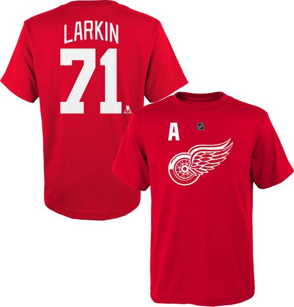 NHL Youth Detroit Red Wings Dylan Larkin #71 Red Alternate T-Shirt