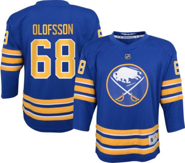 NHL Youth Buffalo Sabres Victor Olofsson #68 Blue Replica Jersey