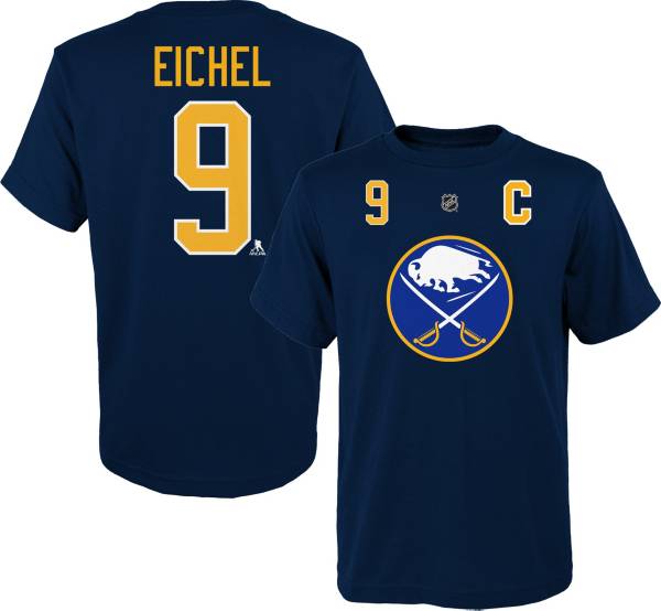 NHL Youth Buffalo Sabres Jack Eichel #9 Blue T-Shirt