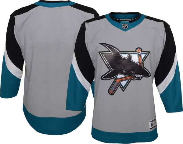 NHL Youth San Jose Sharks Special Edition Premier Grey Blank Jersey