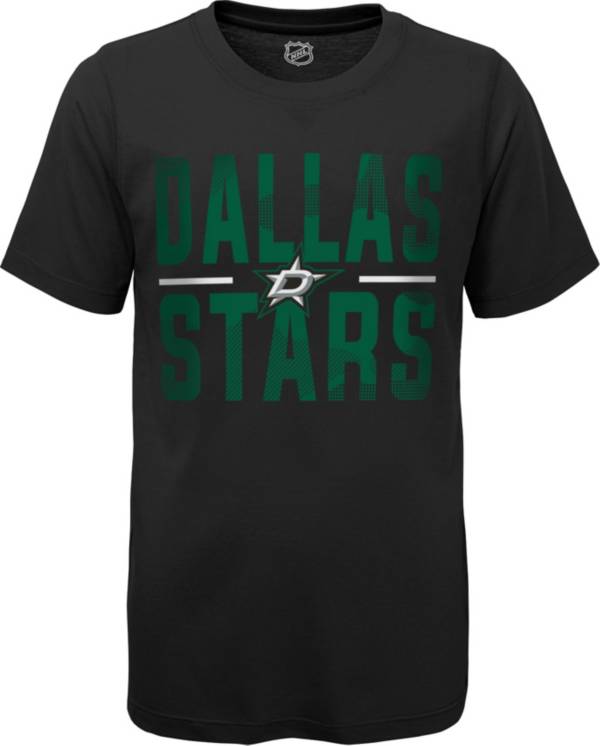 NHL Youth Dallas Stars Hussle Black T-Shirt