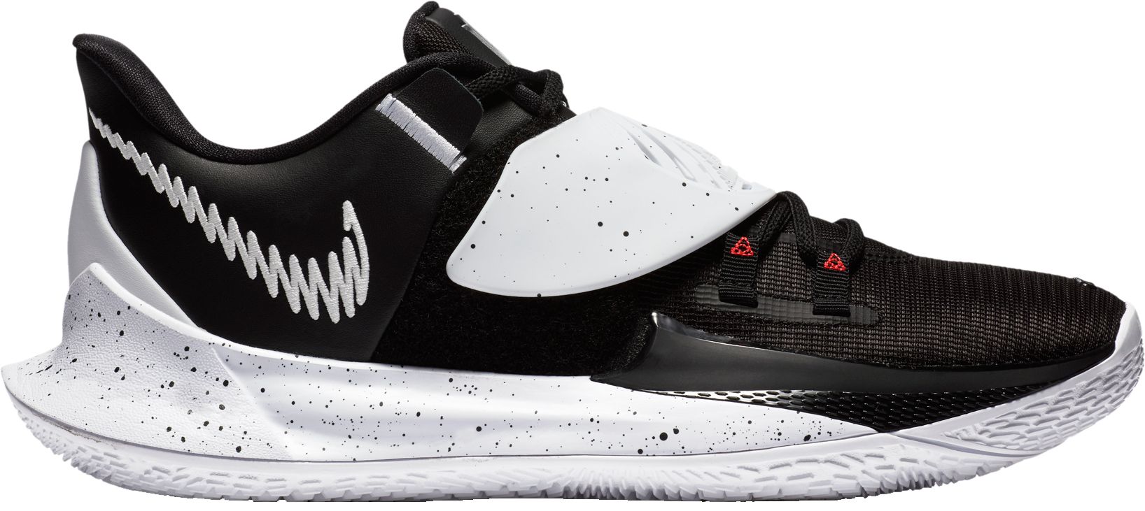 kyrie low 3 black white