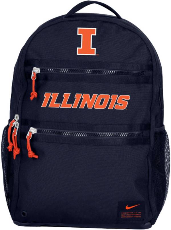 Nike Illinois Fighting Illini Blue Utility Heat Backpack product image
