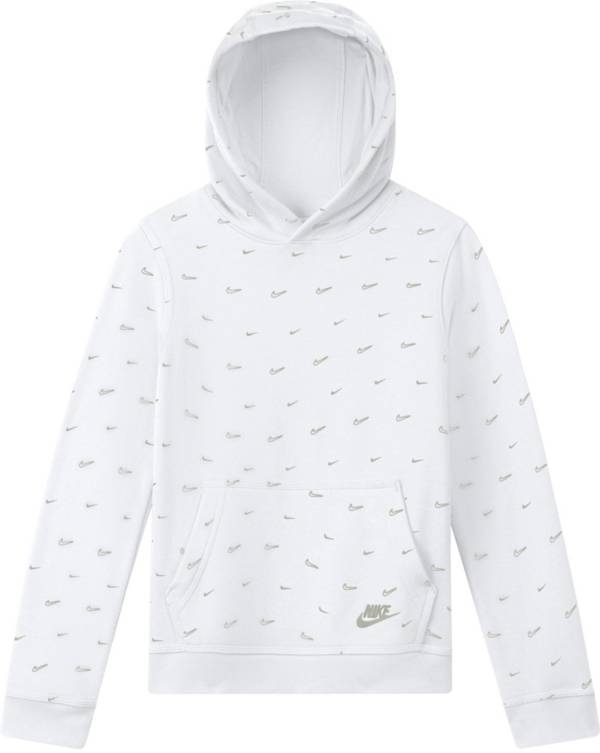 Nike Boys' Sportswear Club Fleece Printed Pullover Hoodie