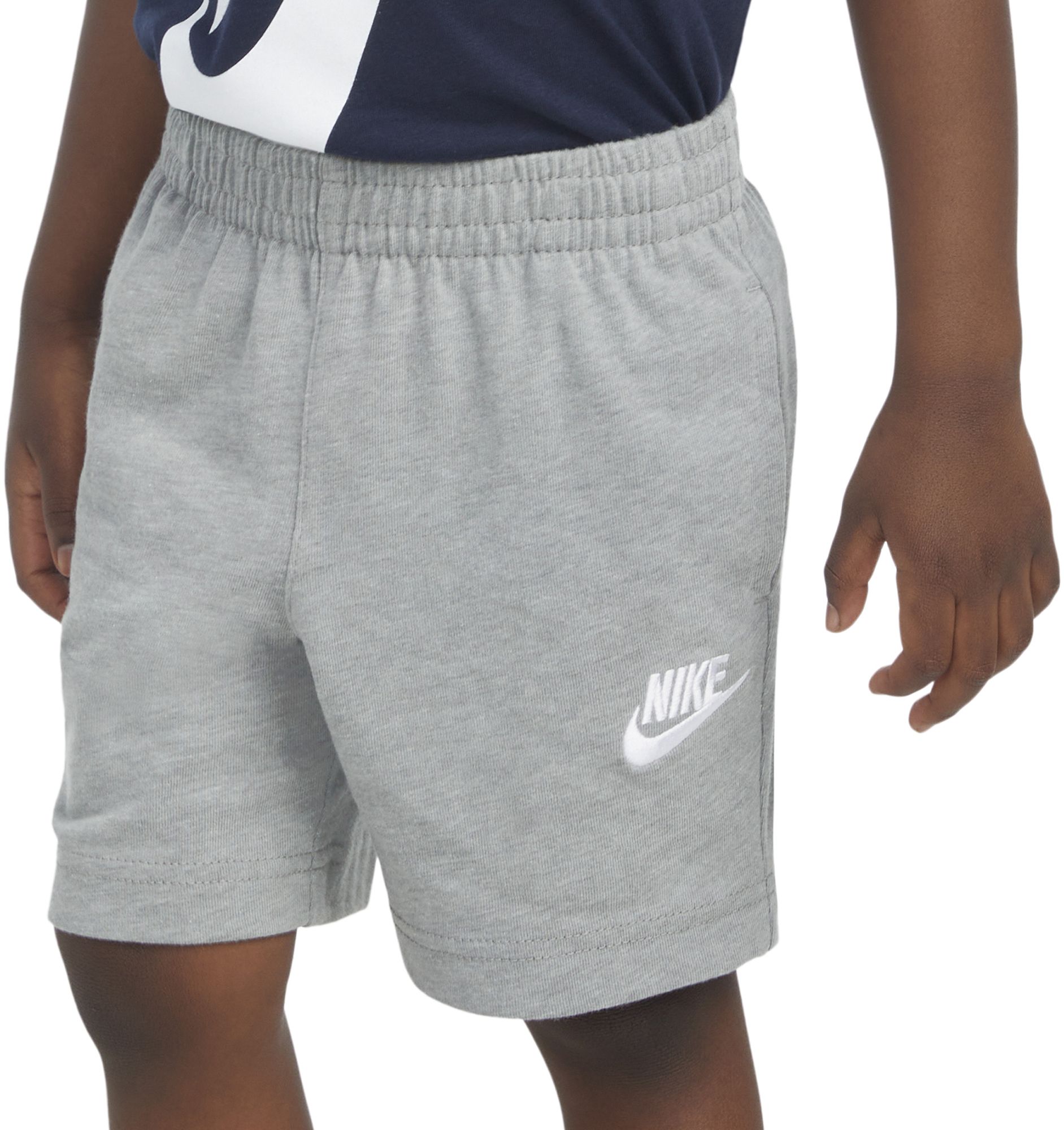 grey nike shorts