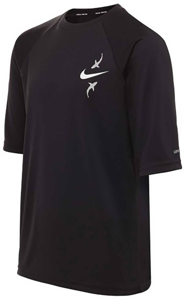 Nike Boys' Shark Short Sleeve Hydroguard T-Shirt