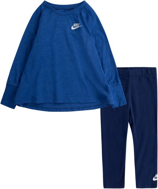 Nike Toddler Girls' Jersey Essentials Tunic and Leggings Set