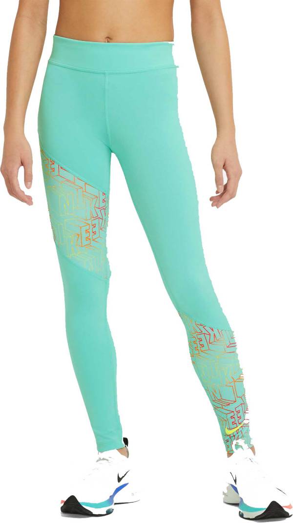 Nike Girls' Trophy Printed Training Leggings