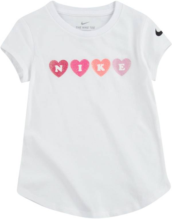 Nike Girls' Heart Graphic Short Sleeve T-Shirt product image