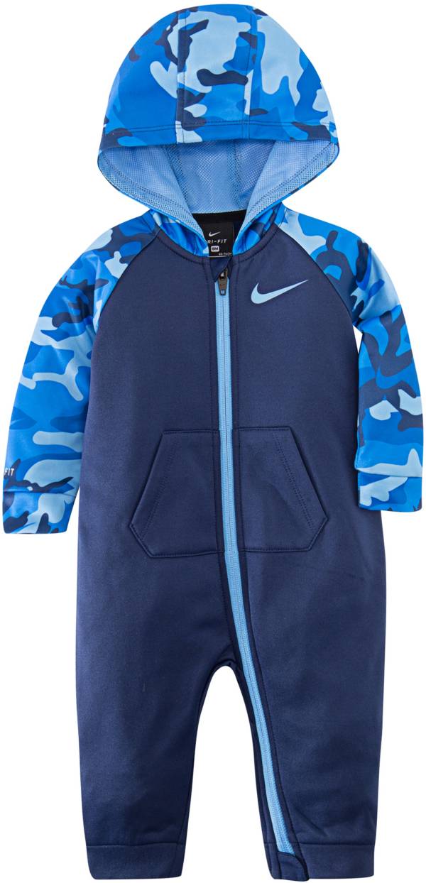 Nike Infant Boys' Therma Camo Full-Zip Coveralls