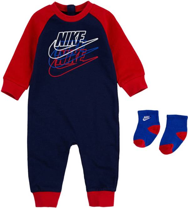 Nike Infant Boys' Futura Coveralls and Socks Set