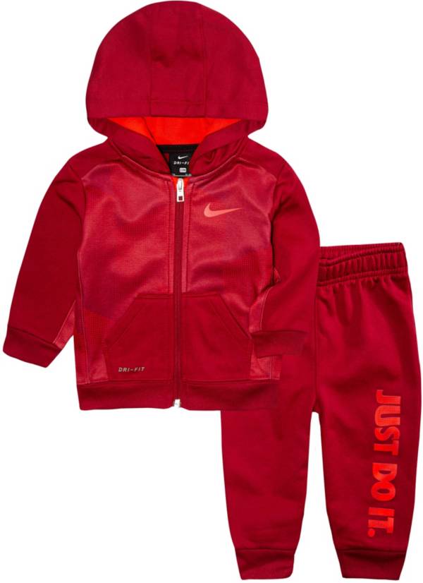 Nike Infant Boys' Therma Full Zip Hoodie and Joggers Set