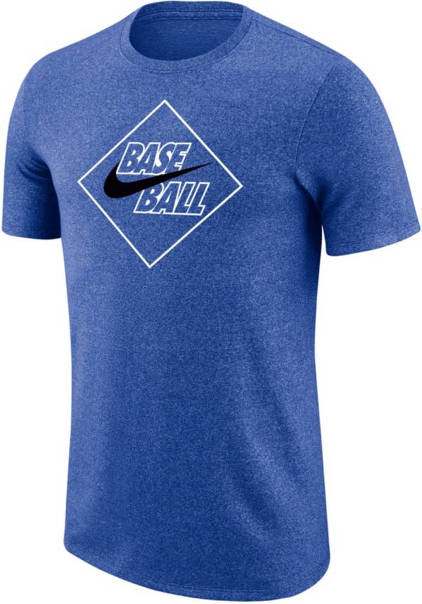 Nike Mens Diamond Marled Short Sleeve T-Shirt