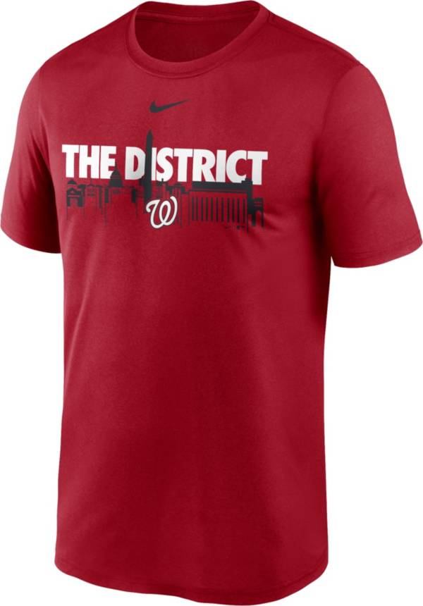 Nike Men's Washington Nationals Red Local Sky Legend Dri-FIT T-Shirt