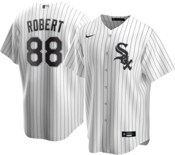 Nike Men's Replica Chicago White Sox Luis Robert #88 Cool Base White Jersey