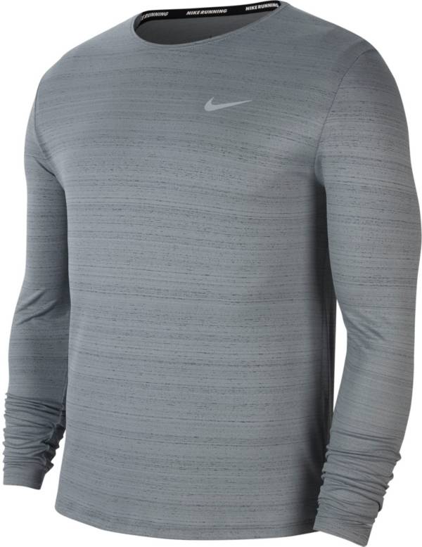 When Junction Genre Nike Men's Dri-FIT Miler Long Sleeve Shirt | Dick's Sporting Goods