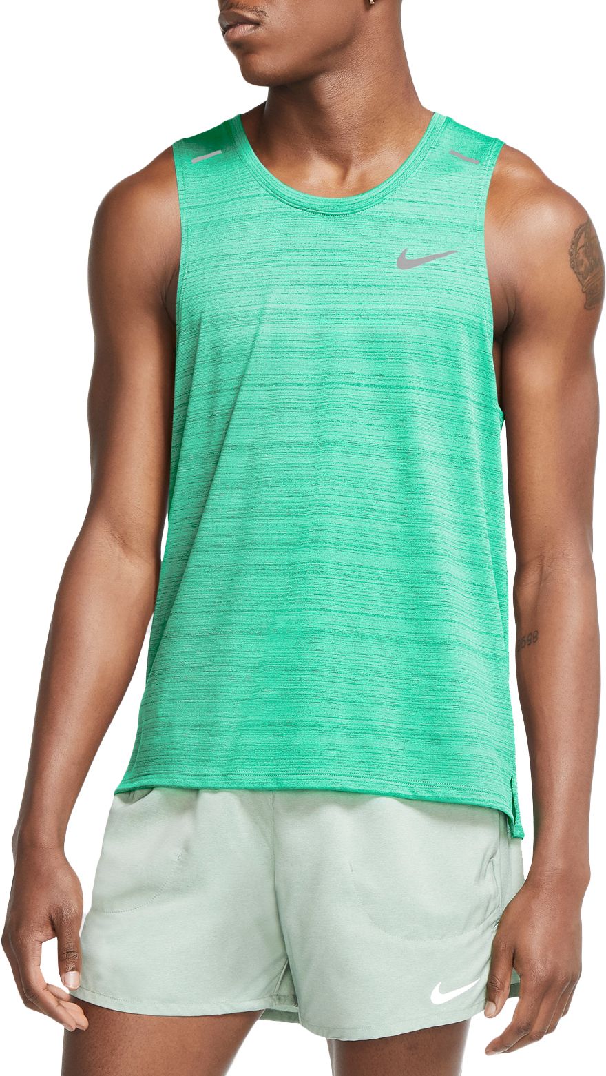 nike miler men's running tank