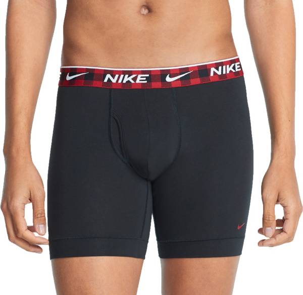 Nike Men's Everyday Cotton Stretch Boxer Briefs – 3 Pack