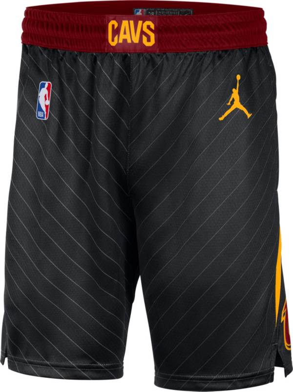 Jordan Men's Cleveland Cavaliers Dri-FIT Statement Swingman Black Shorts product image