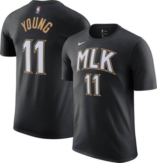 Nike Men's 2020-21 City Edition Atlanta Hawks Trae Young #11 Cotton T-Shirt product image