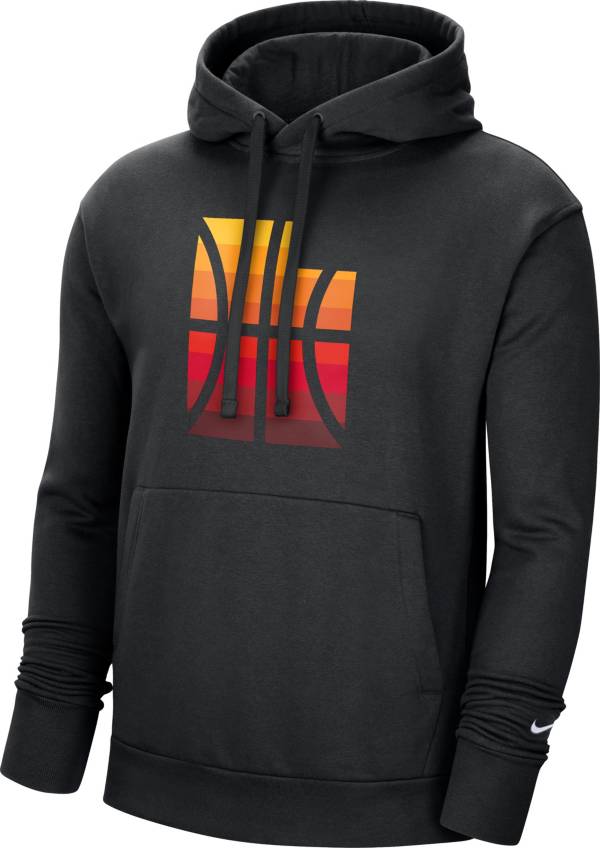 Nike Men's 2020-21 City Edition Utah Jazz Logo Pullover Hoodie