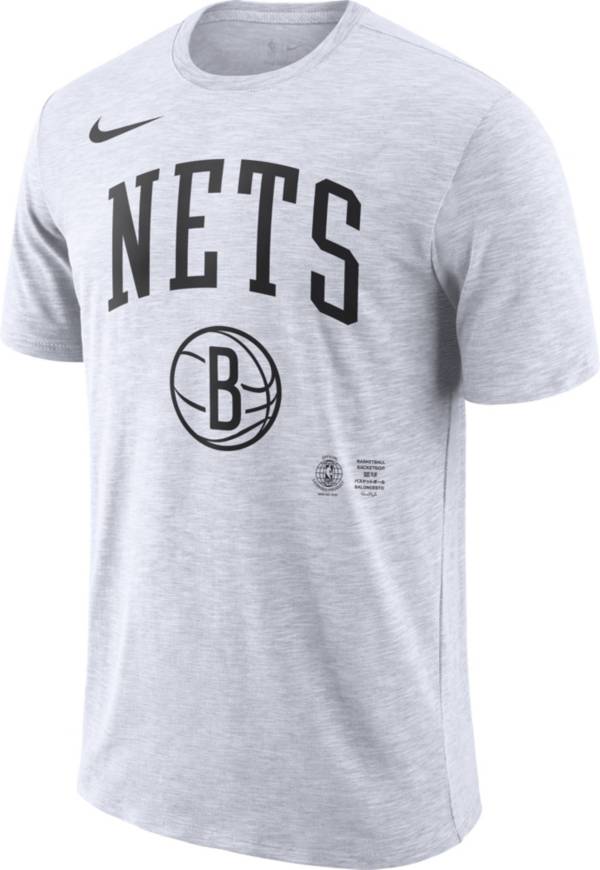 Nike Men's Brooklyn Nets Dri-FIT Arch Wordmark Slub T-Shirt product image