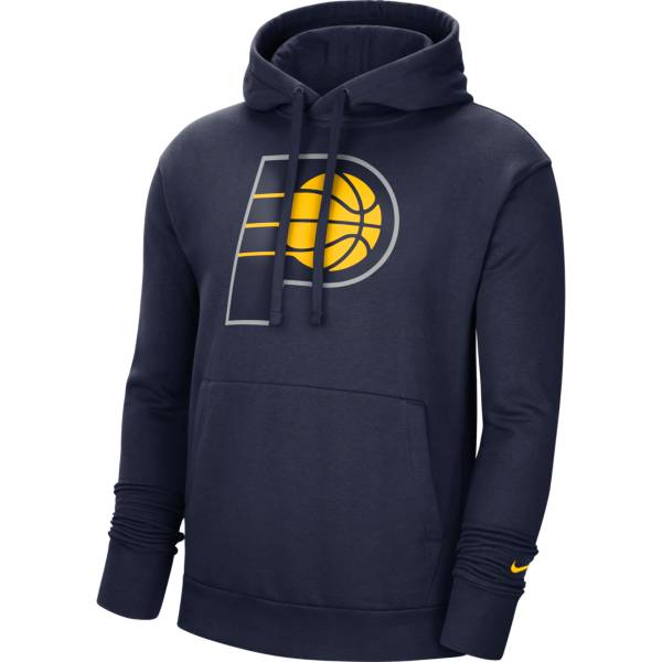 Nike Men's Indiana Pacers Navy Pullover Hoodie