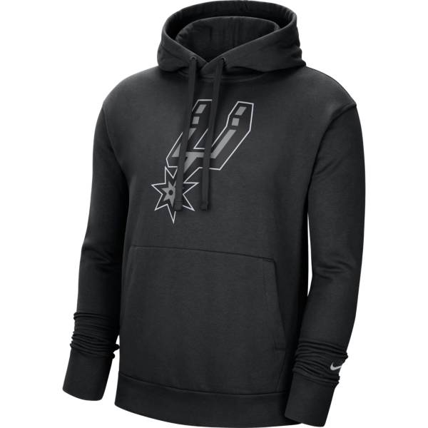 Nike Men's San Antonio Spurs Black Pullover Hoodie