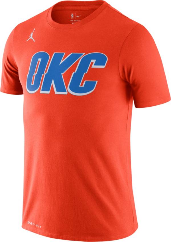 Jordan Men's Oklahoma City Thunder Dri-FIT Statement Edition T-Shirt