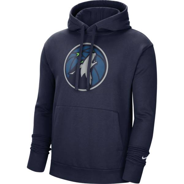 Nike Men's Minnesota Timberwolves Navy Pullover Hoodie